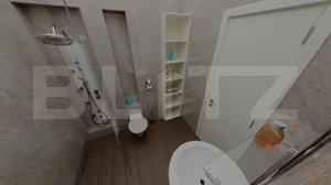 Apartament Nou, 61 mp utili, 2 camere decomandat Bloc Rezidential Nou - imagine 3