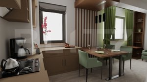 Apartament Nou, 61 mp utili, 2 camere decomandat Bloc Rezidential Nou - imagine 5