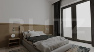 Apartament Nou, 63 mp utili, 2 camere decomandat Bloc Rezidential Nou - imagine 5