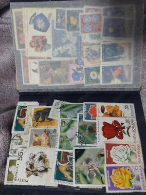 Clasor cu mapa vechi,clasor cu timbre si mai multe ne expuse,prezentate asa cum au fost gasite BIBLI - imagine 10