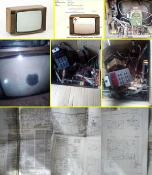 Saba tv cu tub color din anii 1980 UNICAT in tara