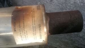 Amortizor față/intermediară Golf 7 GTI otel inoxidabil