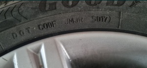 Jante originale Audi r16 5×112 cu anvelope de vara  - imagine 2