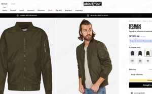 Geaca bomber Urban Classics mar.M - imagine 4