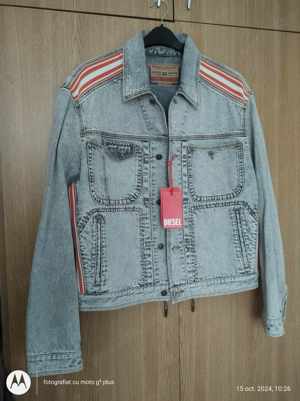 Jachetă de blugi Diesel, D Bas 0eiaw pentru bărbați,(Super Ofertă).