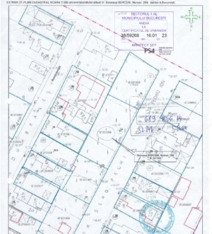 Terenuri Str. Pechiu Ion 878 mp (deschidere 53.6 m cu 16,4 adancime) Oferta pentru Dezvoltatori! - imagine 4