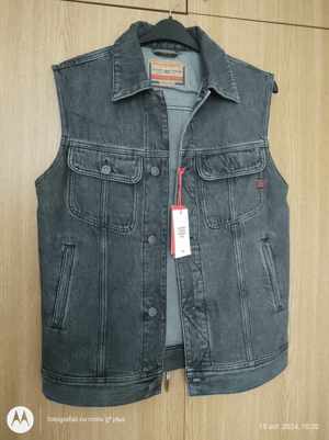 Vesta Diesel Denim D-BARCY-SM pentru bărbați,negru gri închis (Super Pret).