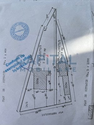 Teren intravilan, 729 mp, cu  casa demolabila, zona P-ta Oser, str Margaului - imagine 9