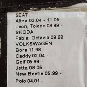 Placute frana - SEAT , SKODA , VW  Set 4 placute - imagine 2