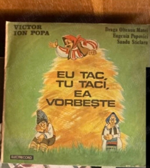 Vinil "Eu tac, tu taci, ea vorbeste" - Victor Ion Popa