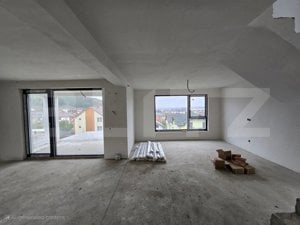 Casă individuală în Câmpenești, 180mp semifinisată ,cu 530mp curte - imagine 2