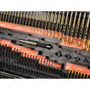 Set de 246 burghie pentru surubelnita cu cutie de depozitare.Setul este nou - imagine 3