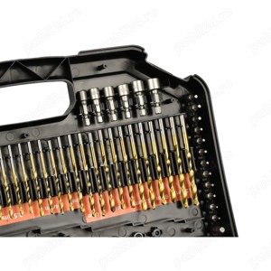 Set de 246 burghie pentru surubelnita cu cutie de depozitare.Setul este nou - imagine 2