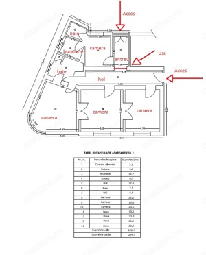 De inchiriat apartament pentru birouri - Lugoj - imagine 19