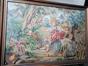 Goblen hand made vechi tablou