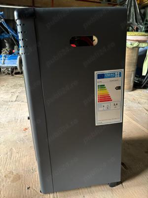 Sobă pe butelie cu piatră vulcanică - imagine 5