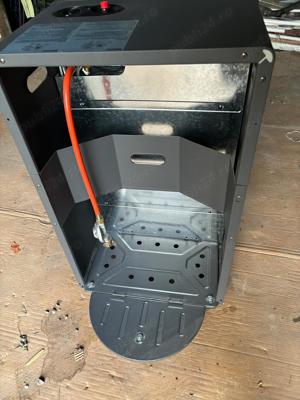 Sobă pe butelie cu piatră vulcanică - imagine 3