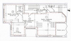 Spatiu comercial stradal, 100 mp,  zona Piata Cipariu - imagine 3