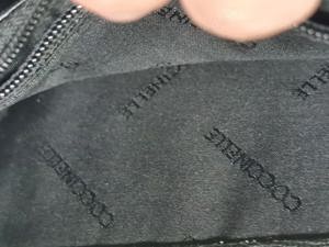 Portofel negru dama Coccinelle piele naturala 24 compartimente - imagine 10