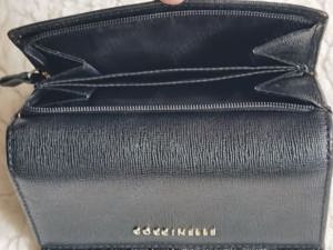 Portofel negru dama Coccinelle piele naturala 24 compartimente - imagine 8