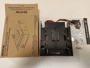 Adaptor 5.25 ODD >> 4 x 2.5 SSD HDD - imagine 2