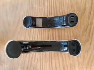 2 Telefoane AEG fara fir (Boomerang si Eclipse 15), albe - imagine 5