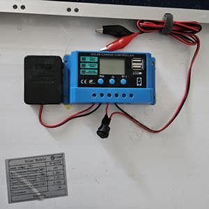 Panou Solar Fotovoltaic 50W cu Regulator Controler incarcare 12 24 V - imagine 6