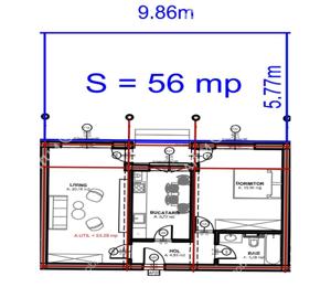 Apartament 2 camere decomandate si gradina proprie zona Dna Stanca - imagine 8