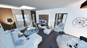 Penthouse spatios - la cheie - 91 mp utili - 2 bai si terasa 197 mp 