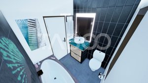 Penthouse spatios - la cheie - 91 mp utili - 2 bai si parcare proprie - imagine 9