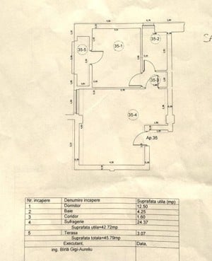 2 cam etaj intermediar BLOC NOU Complex Studentesc - imagine 13