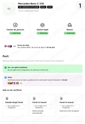 Mercedes C 220 4 matic Premium!!!!  20.000  +TVA         - imagine 8