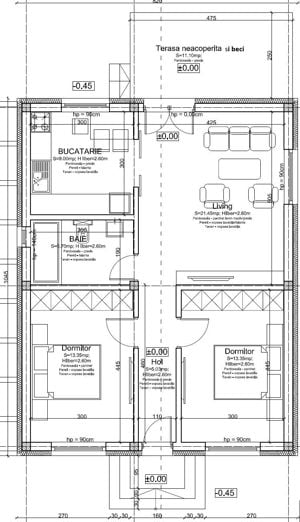 Casa moderna pe parter comuna Berceni teren 300mp La Cheie - imagine 6