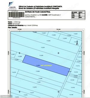 Vind 2500mp teren extravilan (arabil) in Costinesti-Schitu - imagine 6