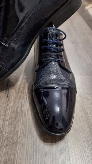 Pantofi din piele barbati  - imagine 4