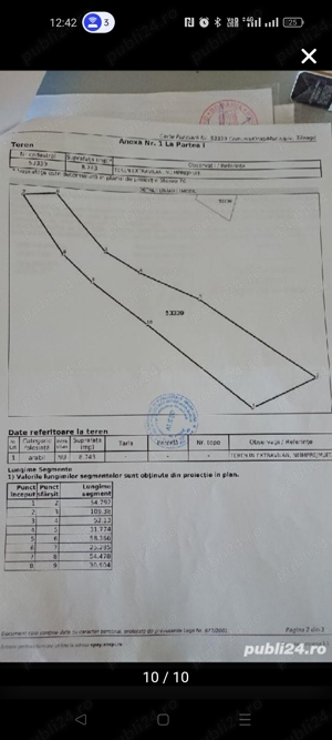 Teren cu priveliste frumoasa. - imagine 5
