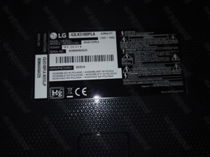 Tv led lg 108 cm model 43LK5100pla
