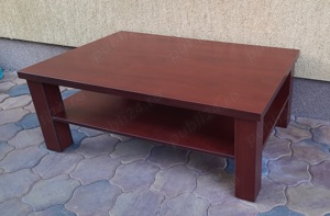 Măsuță living, cu blat dublu rezistent, cu margini mdf, 120 cm