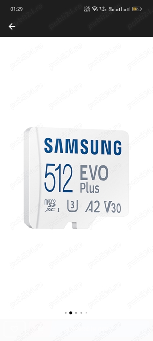 Card de memorie Samsung Evo Plus Blue microSDXC, 512GB - imagine 3
