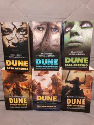 Dune Trilogia preludiului Trilogia legendelor-Brian Herbert (6 vol) 