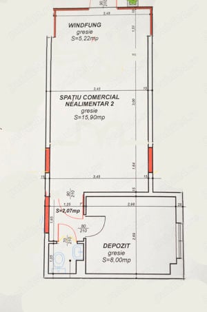 Spatiu Com. de Inchiriat statia tramvai Coposu la Olosig , vad mare , vitrina mare  - imagine 9