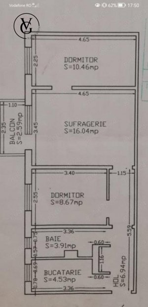 Apartament semidecomandat de 3 camere - zona INEL 2  - imagine 10