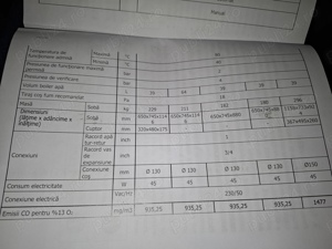 se vinde termosemineu fornello 