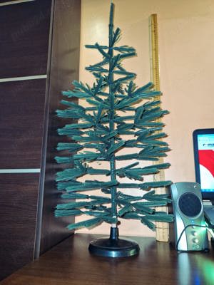 Brad vintage anii 1970 fabricat in Romania - imagine 3