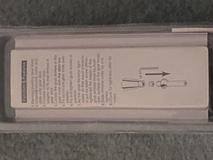 Nucă schimbător 5 viteze cu Led albastru - imagine 2