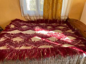 Țol țărănesc prelucrat manual - imagine 5