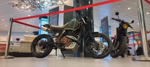 Honda nx 650 dominator custom. Nu cafe racer, bobber, tracker - imagine 2