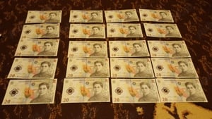 "Colectie" bancnote douazeci lei  20 lei