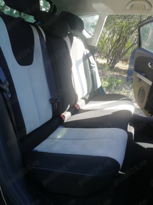 Interior Alcantara alb Seat Leon 1P 2005-2013 - imagine 4