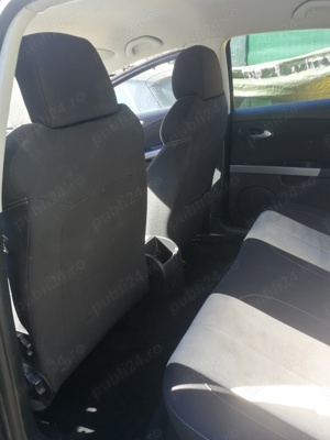 Interior Alcantara alb Seat Leon 1P 2005-2013 - imagine 2